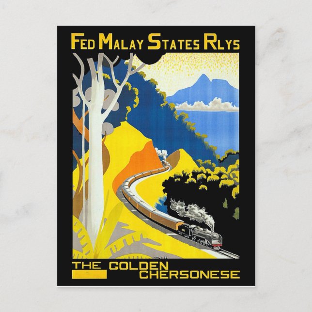 Das Golden Chersonese, Malaysia, Postkarte (Vorderseite)