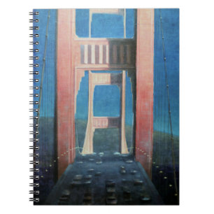 Das golden gate bridge 1992 notizblock