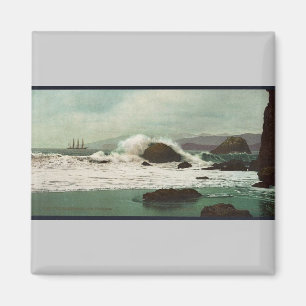 Das Golden Gate, San Francisco Klassiker Magnet