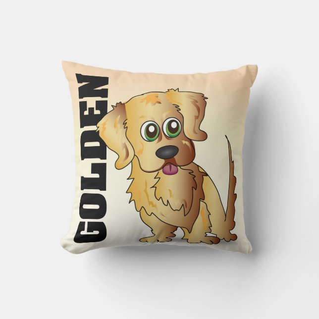 Das golden retriever-Kissen Kissen (Vorderseite)