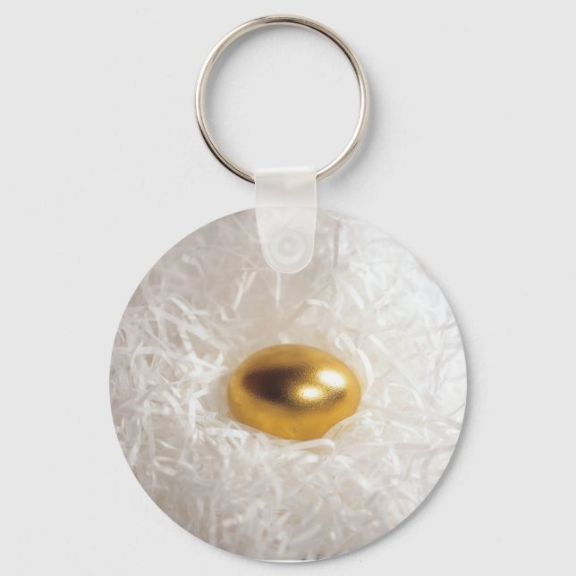 Das goldene Ei Schlüsselanhänger (Vorderseite)