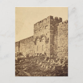 Das goldene Tor in Jerusalem Postkarte