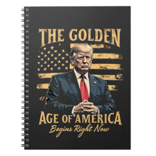 Das goldene Zeitalter Amerikas beginnt jetzt Notizblock