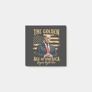 Das goldene Zeitalter Amerikas beginnt jetzt Post-it Klebezettel