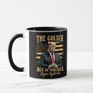 Das goldene Zeitalter Amerikas beginnt jetzt Tasse