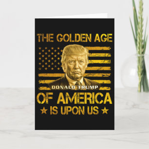 Das goldene Zeitalter Amerikas ist bei uns Lustig Karte