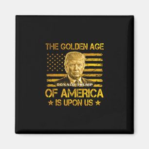 Das goldene Zeitalter Amerikas ist bei uns Lustig Magnet