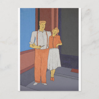 Das goldene Zeitalter des Bliss Postkarte