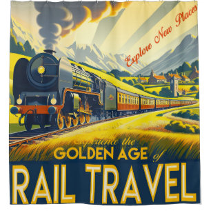 Das goldene Zeitalter Duschvorhang