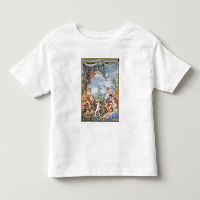Das goldene Zeitalter (Fresko) Kleinkind T-shirt (Vorderseite)