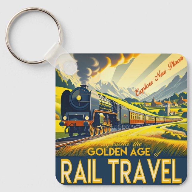 Das goldene Zeitalter Schlüsselanhänger (Vorderseite)