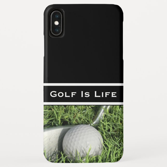 Das Golf-Thema der Männer Case-Mate iPhone Hülle (Rückseite)