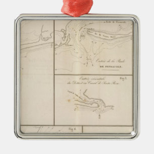 Das Golf von Mexiko Silbernes Ornament