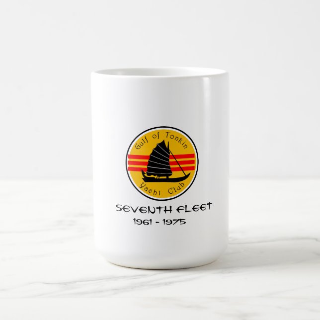 Das Golf- von TonkinYachtclub Kaffeetasse (Mittel)