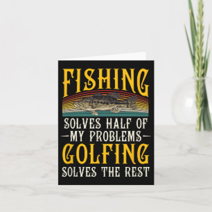 Das Golfen löst die Erholung meiner Probleme beim Karte