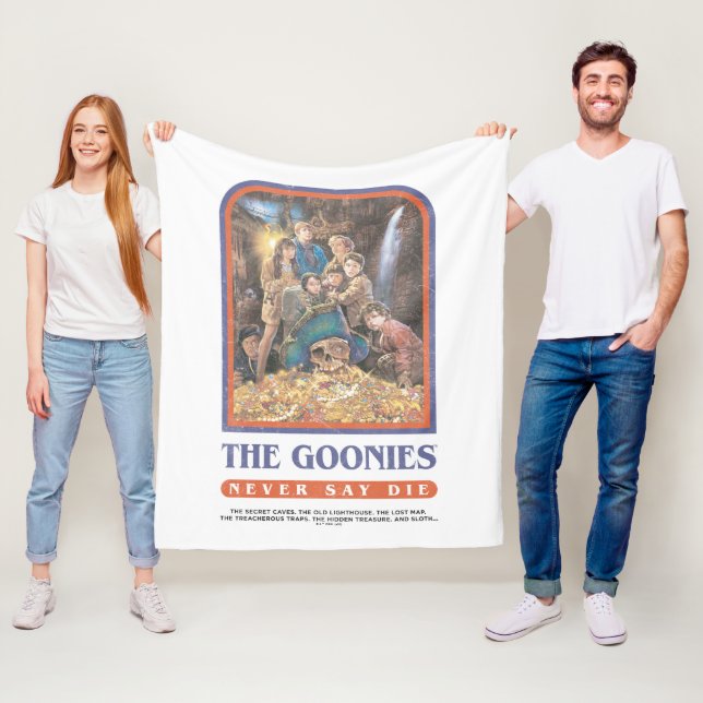 Das Goonies Treasure Anniversary Poster Fleecedecke (Beispiel)