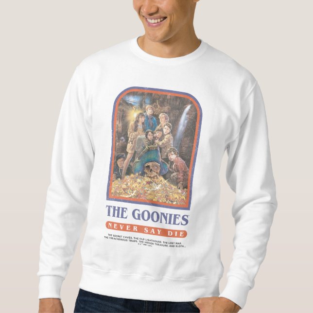 Das Goonies Treasure Anniversary Poster Sweatshirt (Vorderseite)