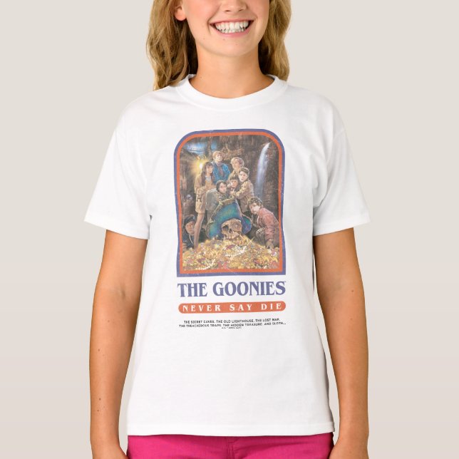 Das Goonies Treasure Anniversary Poster T-Shirt (Vorderseite)
