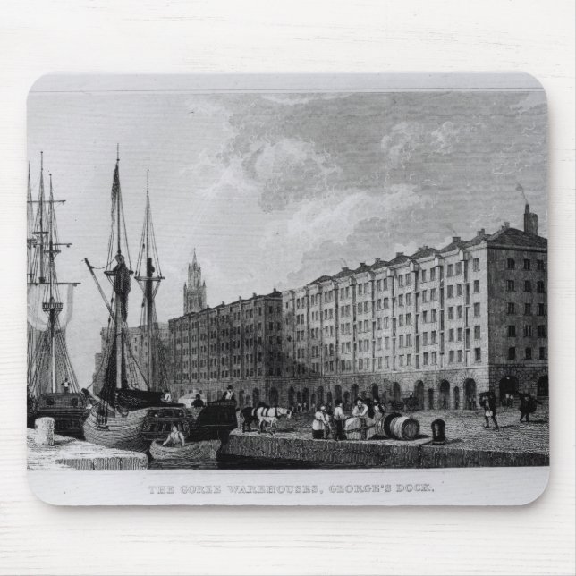 Das Goree Lager, Georges Dock, Liverpool Mousepad (Vorne)