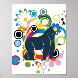 Das Gorilla-Poster Poster