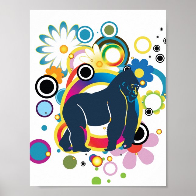 Das Gorilla-Poster Poster (Vorne)