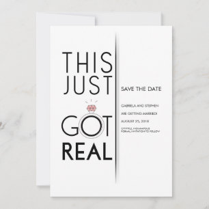 Das Got echt Funny Save the Date