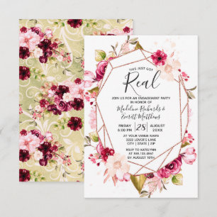 Das Got einfach echte Engagement Party Einladungen