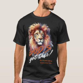 Das Got Gott! Ermutigend, Hurrikan Helene T-Shirt