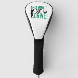 Das Got-Laufwerk dieses Mädchens Golf Headcover