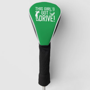 Das Got-Laufwerk dieses Mädchens Golf Headcover
