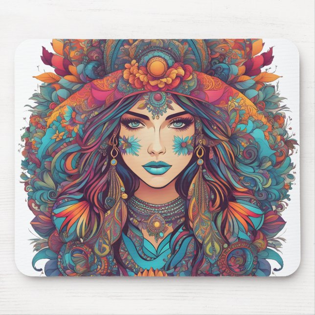 Das Göttlich Weibliche Mousepad (Vorne)