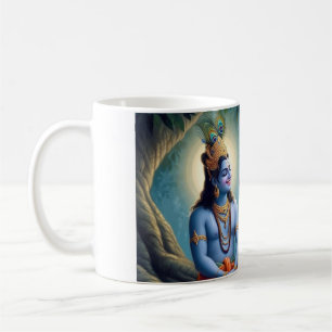 Das göttliche Duo: Mahadev und Shrikrishna Masterp Kaffeetasse