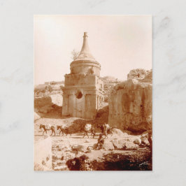 Das Grabmal von Absalom in Jerusalem Postkarte