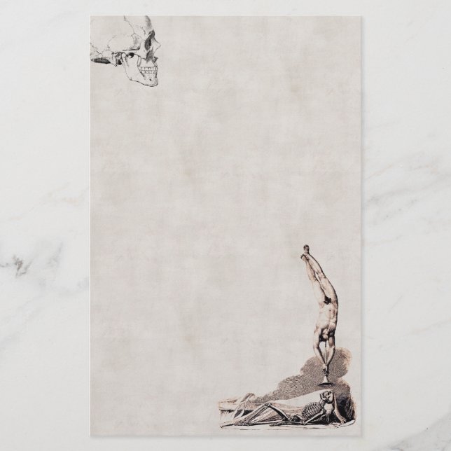 Das Grabsträuben Briefpapier (Vorderseite)