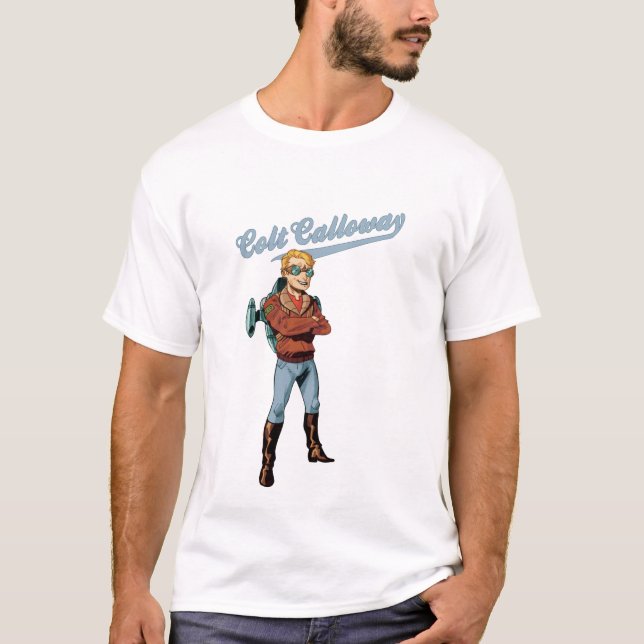 Das grafische T-Shirt Colt Calloway Männer (Vorderseite)