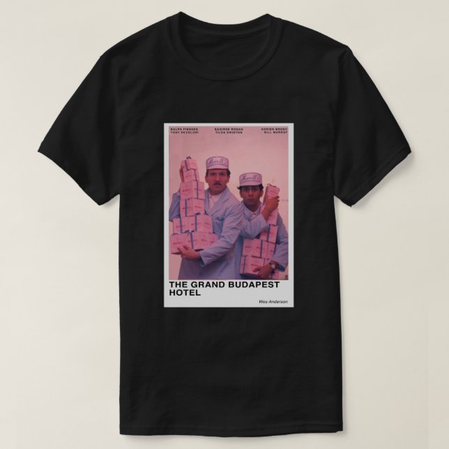 Das Grand Budapest Hotel T-Shirt (Design vorne)