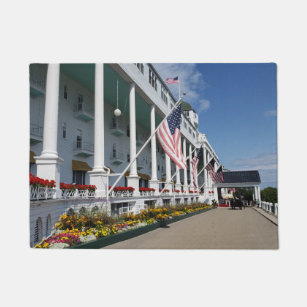 Das Grand Hotel auf der Insel Mackinac, Michigan Fußmatte