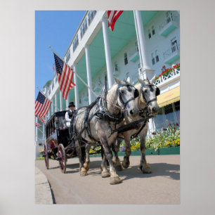 Das Grand Hotel - Mackinac Island, Michigan Poster