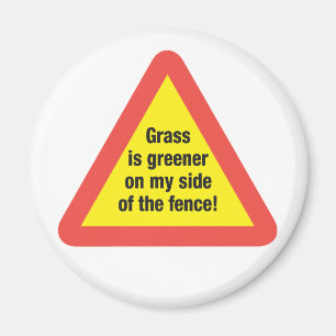 Das Gras ist grüner Magnet