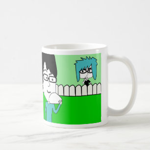 "Das Gras ist immer grüner" koreanisches Sprichwor Kaffeetasse