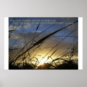 Das Gras Withers Poster