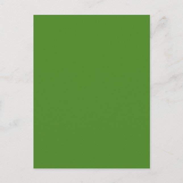 DAS GRASS IST EINE GRÜNE Postkarte (Vorderseite)