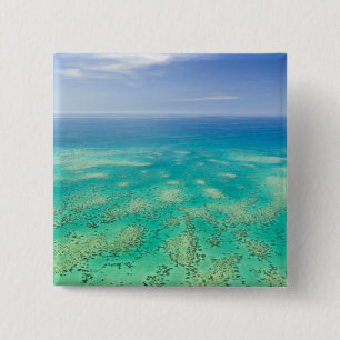 Das Great Barrier Reef, Luftbild von Green Button
