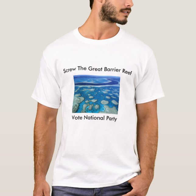 Das Great Barrier Reef, schrauben die große T-Shirt (Vorderseite)