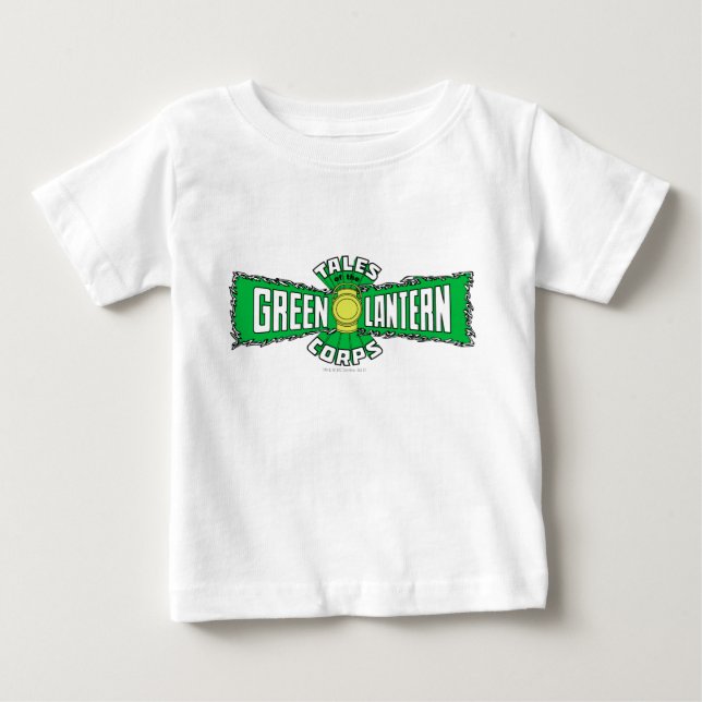 Das Green Lantern Corps - grünes Logo Baby T-shirt (Vorderseite)