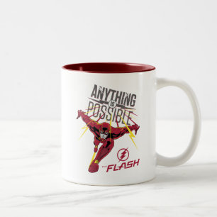 Das grelle   "alles ist möglich " zweifarbige tasse