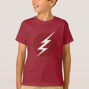 Das grelle   Blitz-Bolzen-Logo T-Shirt
