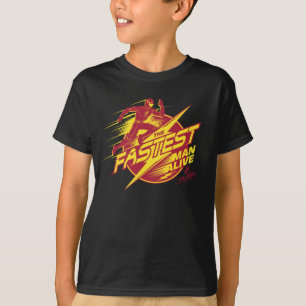 Das grelle der schnellste Mann lebendig T-Shirt