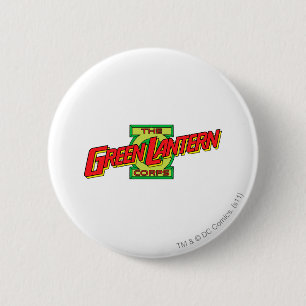 Das Gren Laternen-Korps-Logo Button