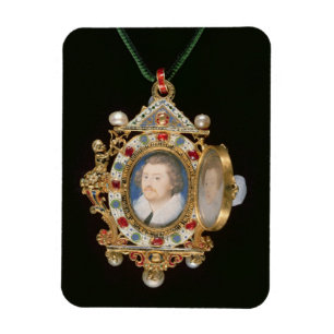 Das Gresley Jewel mit Miniaturporträts von Sir Magnet